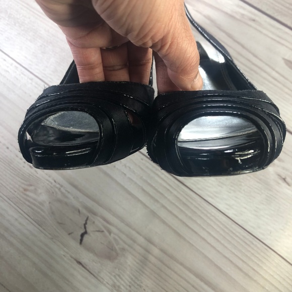 WHBM Heels open-toe sling back Size 7 - Picture 4 of 6